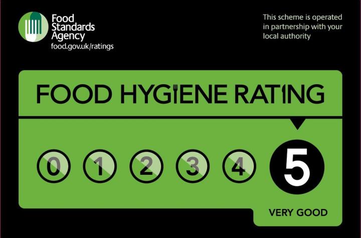 food hygiene Rating 5